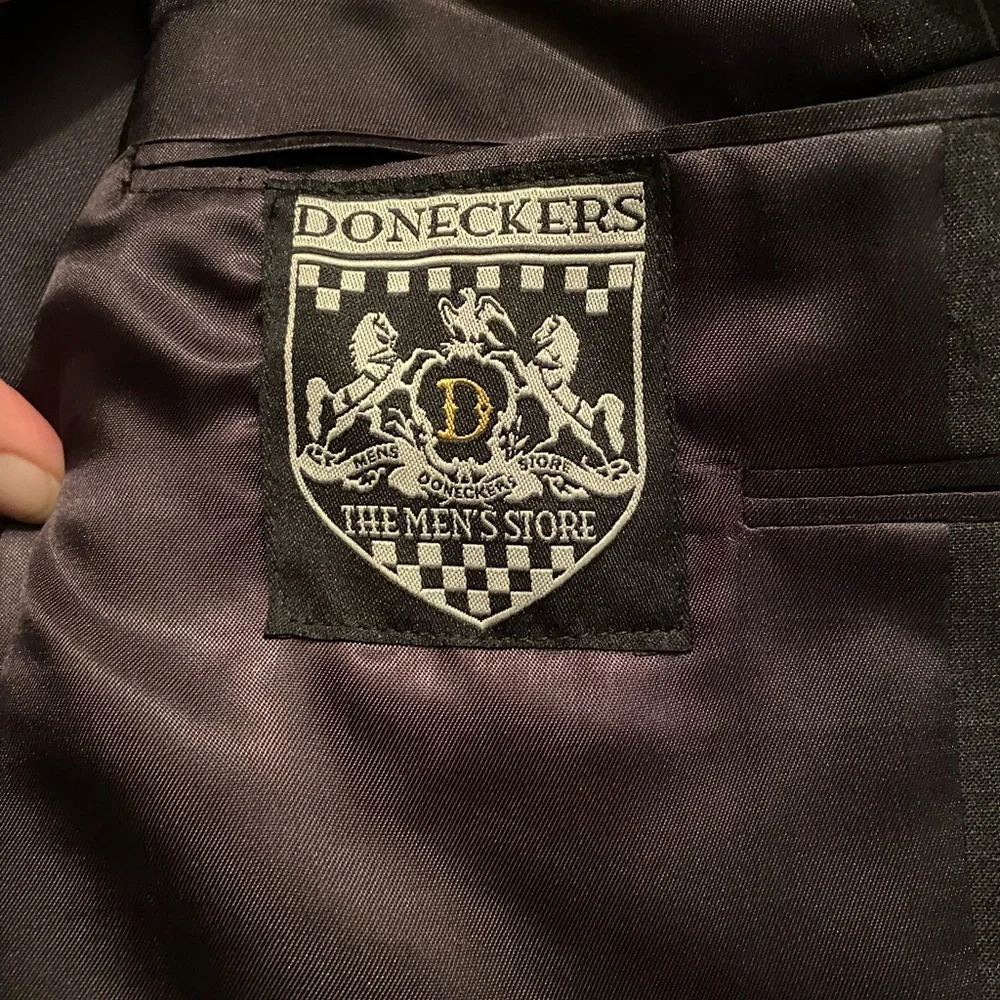 Men’s Vintage Burberry Wool Sport Coat - Picture 3 of 4